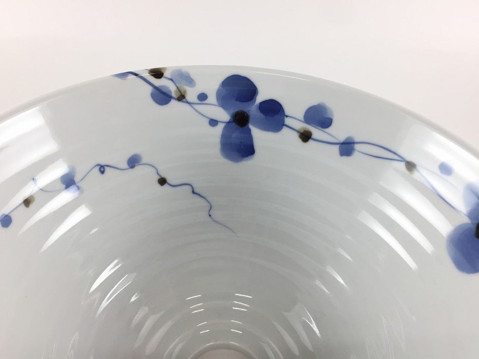 235mm洗面鉢(藍花唐草)　波佐見焼(j.R)【限定品】