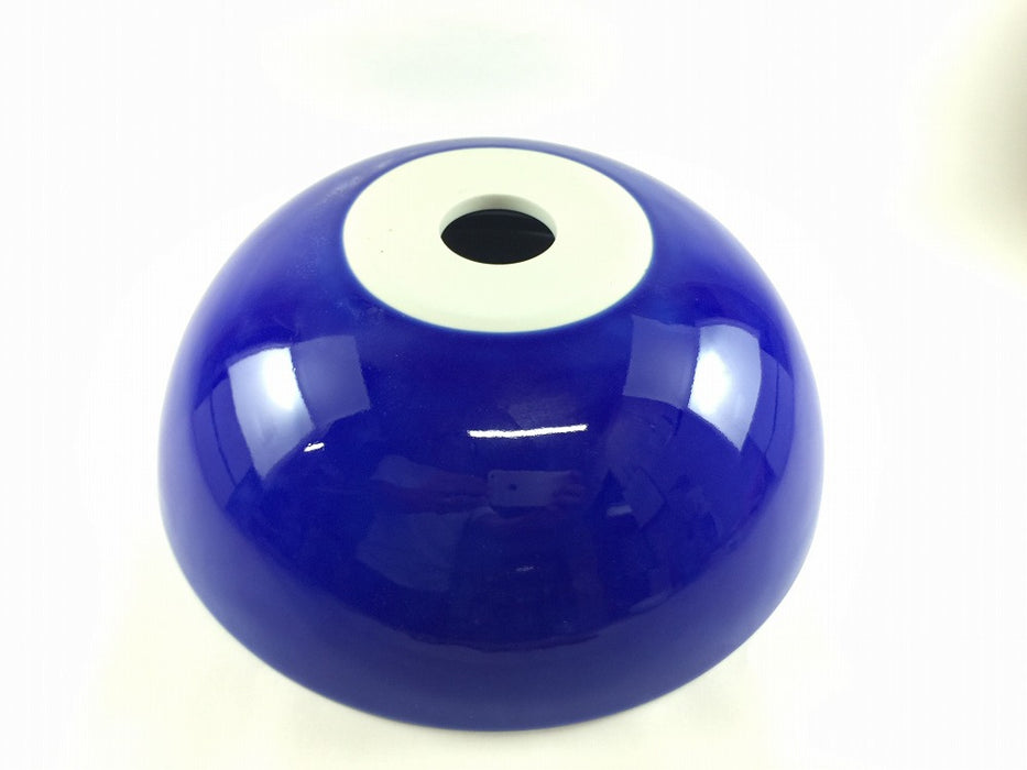 【SALE】手洗鉢28cm.アメ青　有田焼(j.R)【訳あり】