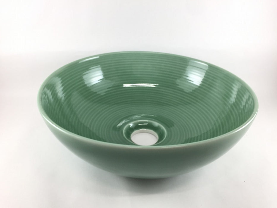 手洗鉢28cm.砧青磁 　有田焼(j.R)【限定品】【金具別売】