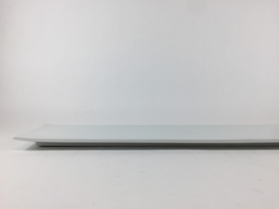 【SALE】白内彫長角皿(細)　36cm 　有田焼【訳あり】