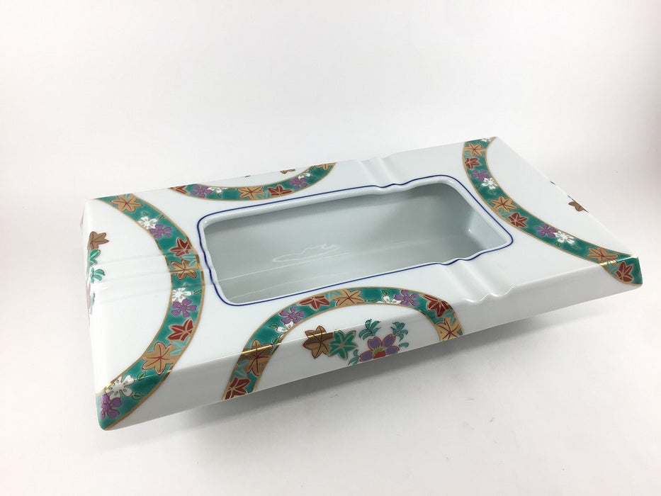 【SALE】32長灰皿(雲錦)　31.5cm 　有田焼【訳あり】