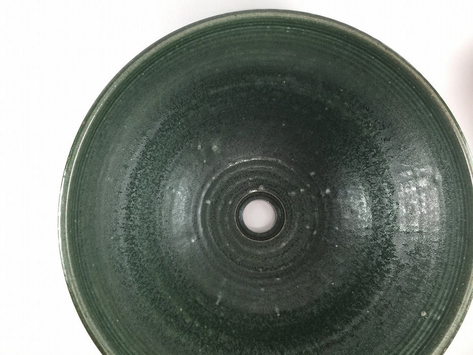 洗面鉢38cm.緑彩　有田焼(j.R)【限定品】