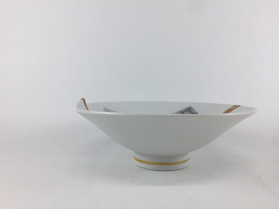【SALE】一押向　墨画　15cm　有田焼【訳あり】