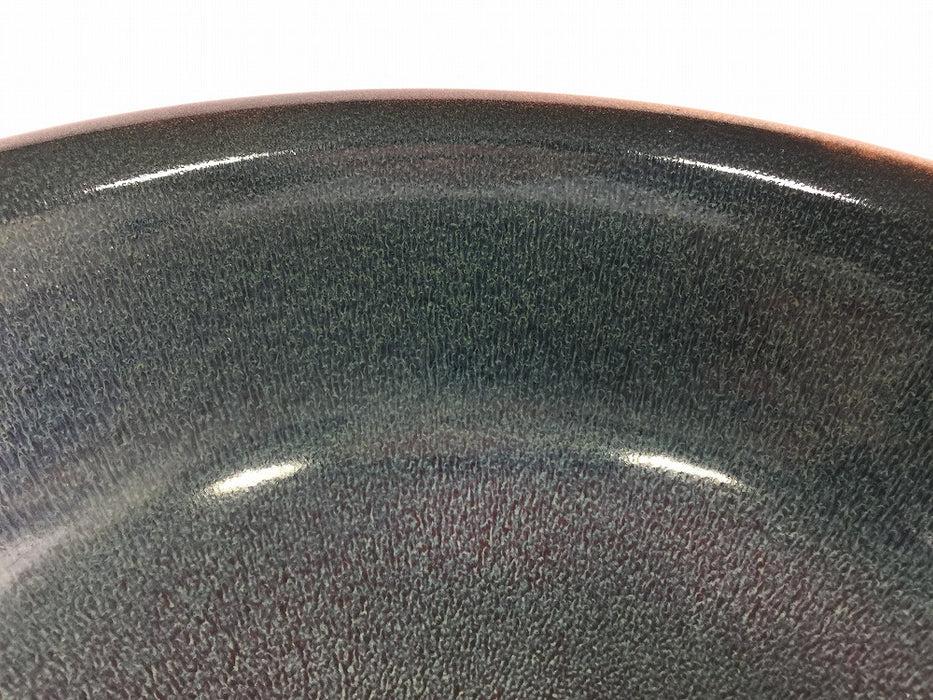 【SALE】32cm手洗い鉢(窯変結晶)　作家副島信幸四郎窯(j.R)【訳あり】