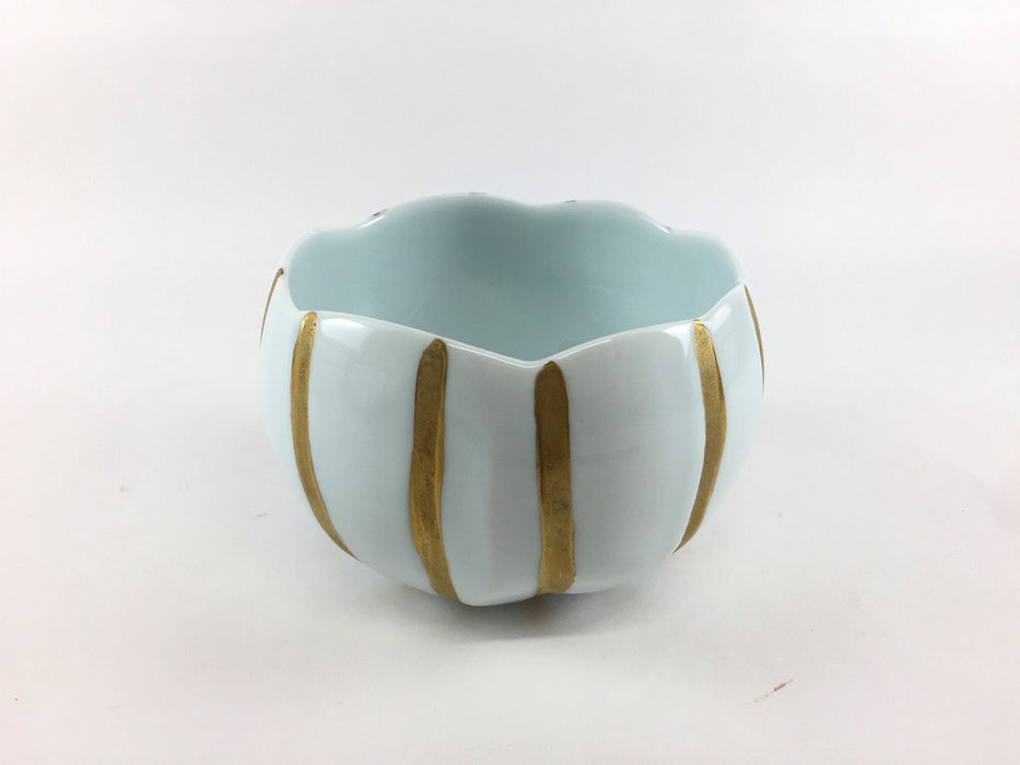 【SALE】11cm鋳込み中付　十草　(銀/金)　有田焼【訳あり】