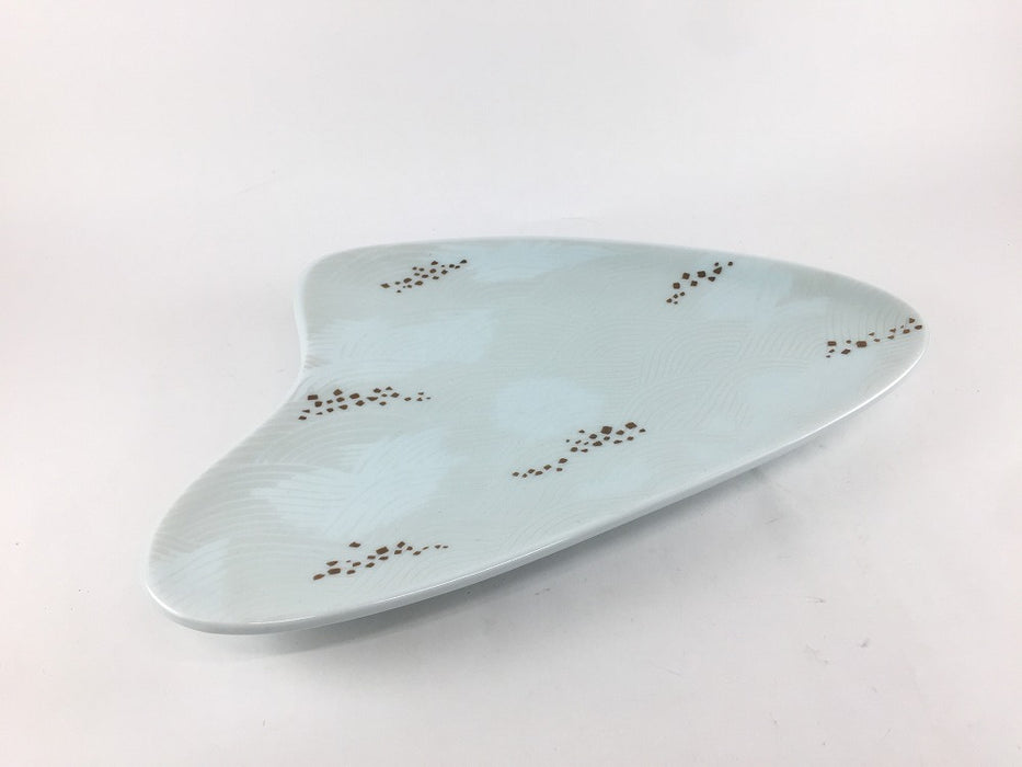 【SALE】花びら型焼皿　26cm　有田焼【訳あり】