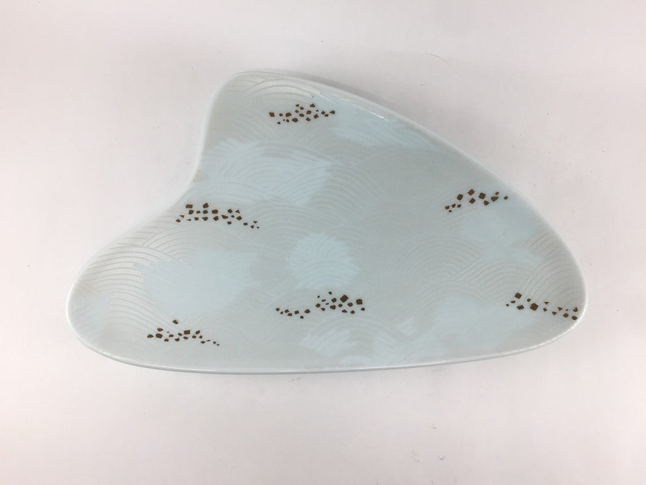 【SALE】花びら型焼皿　26cm　有田焼【訳あり】
