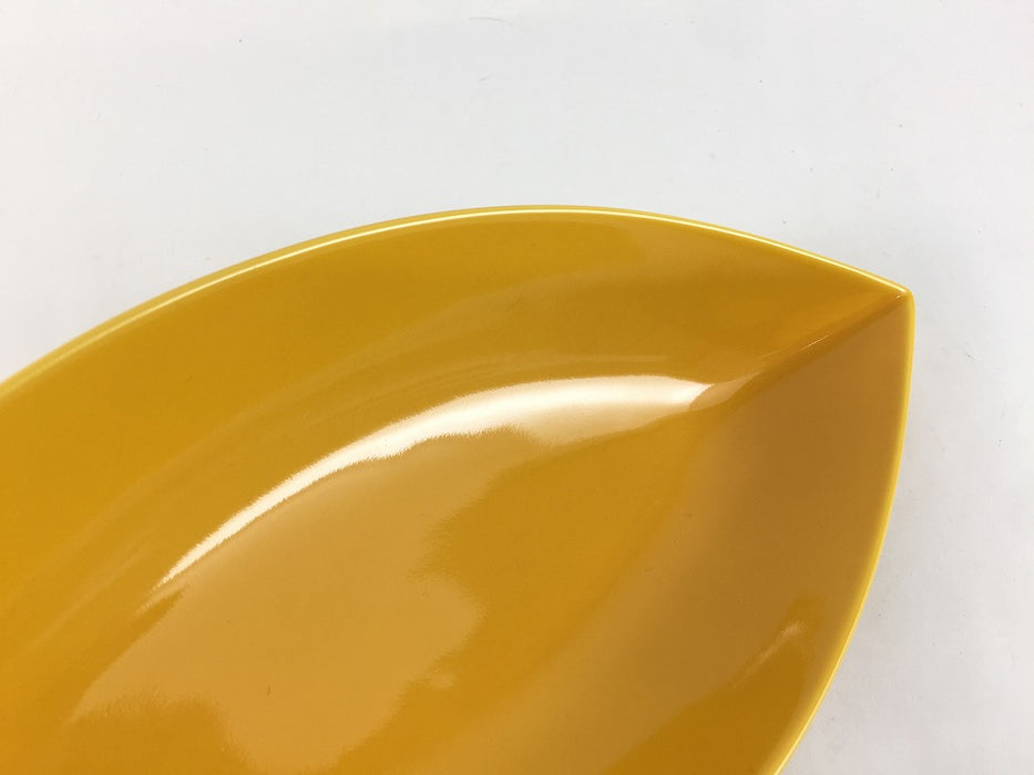 【SALE】26剣鉢　黄　25.5cm　有田焼【訳あり】