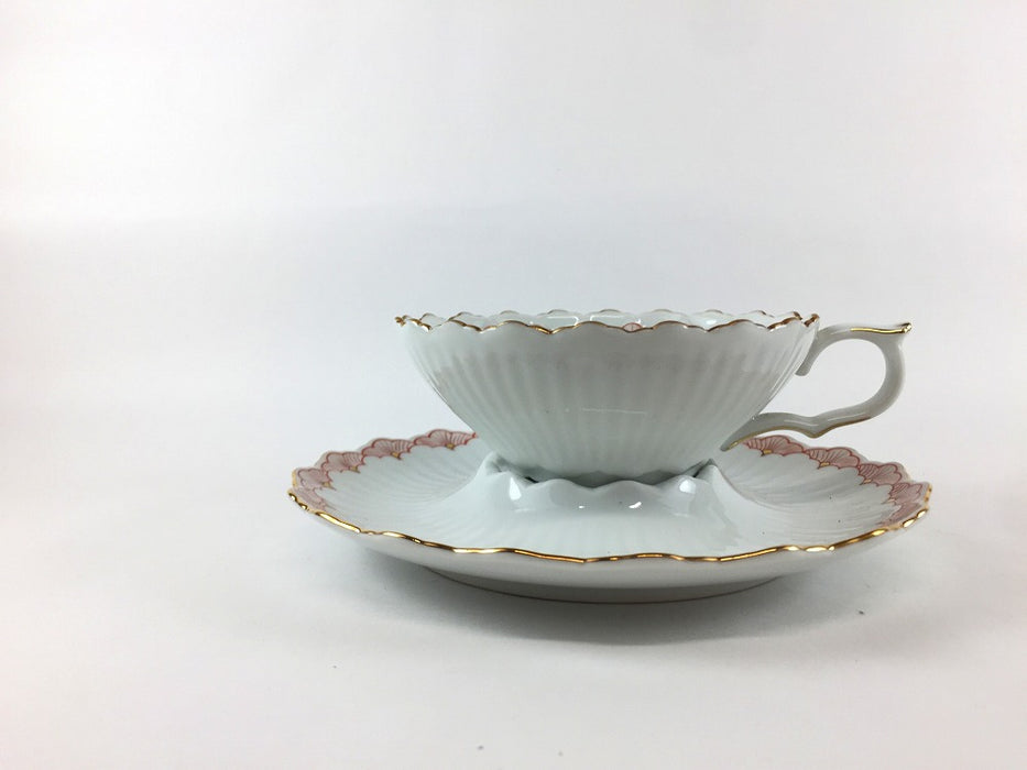 【SALE】フォレスト紅茶碗皿　赤松　200cc　有田焼【訳あり】