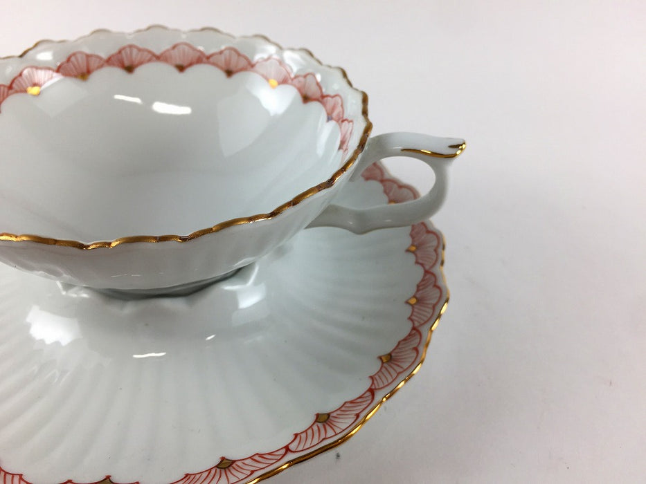 【SALE】フォレスト紅茶碗皿　赤松　200cc　有田焼【訳あり】