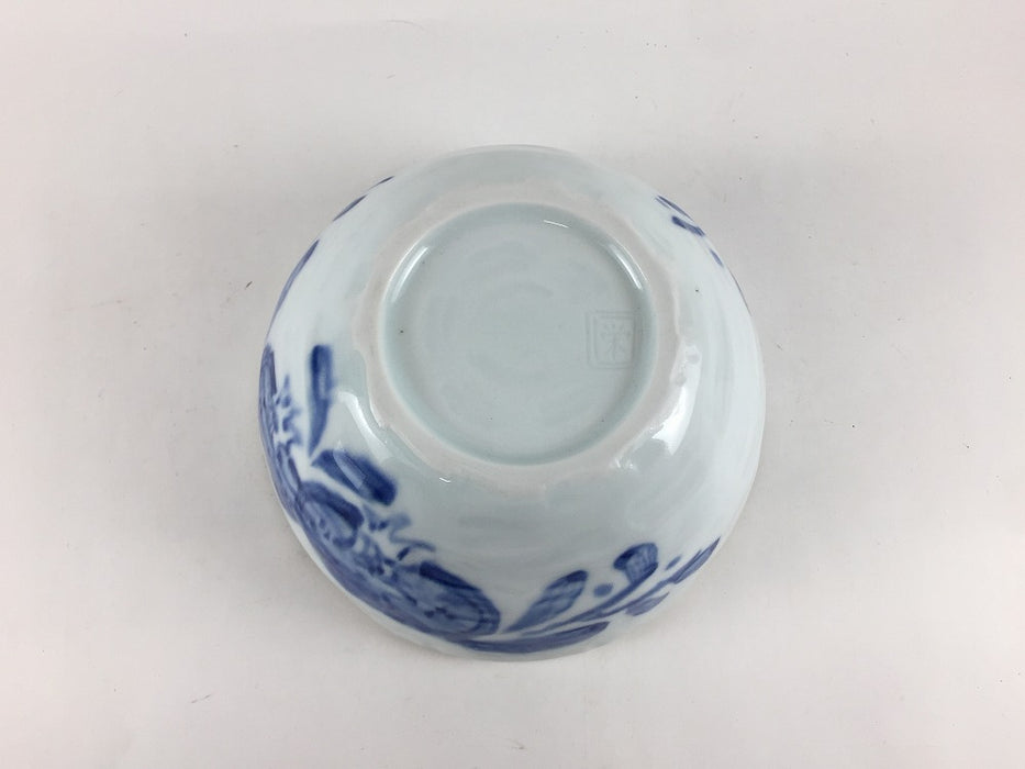 【SALE】乱彫小鉢(中)　古染ザクロ　14cm　波佐見焼【訳あり】