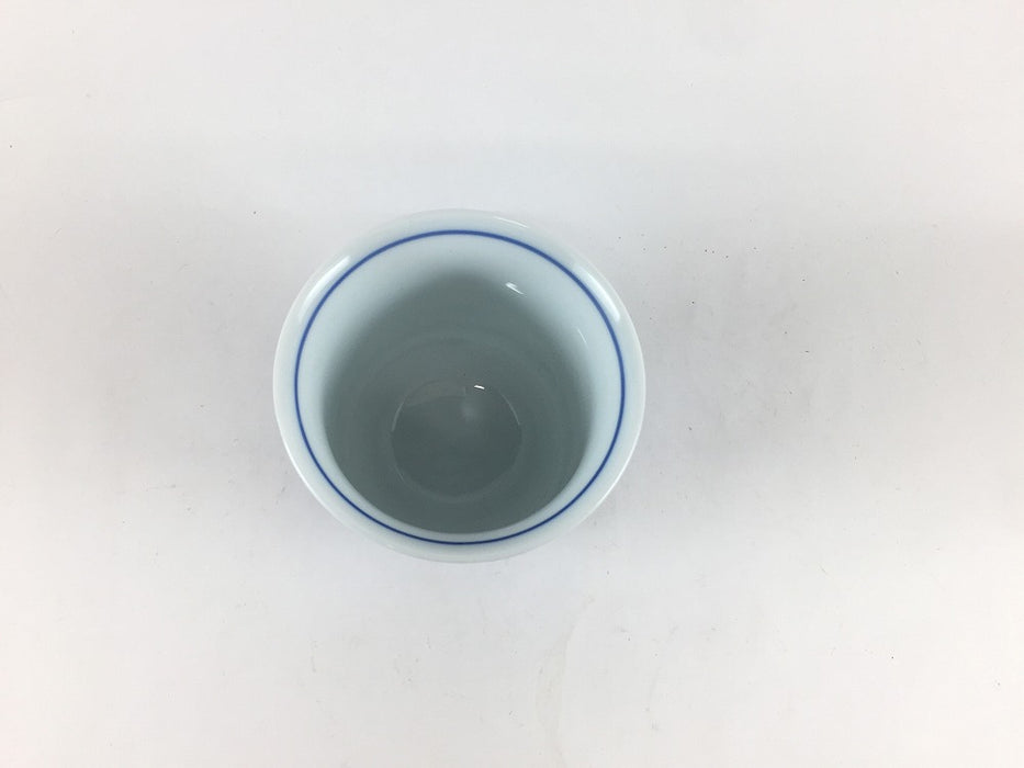 【SALE】スジ十草コップ(大)　200cc　有田焼【訳あり】