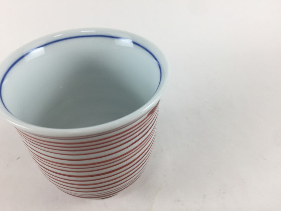 【SALE】スジ十草コップ(小)　150cc　有田焼【訳あり】