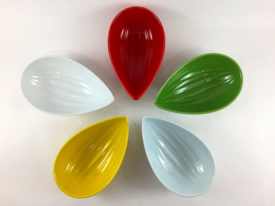 【SALE】笹小鉢　黄(A/B/C)　14cm　波佐見焼 【訳あり】