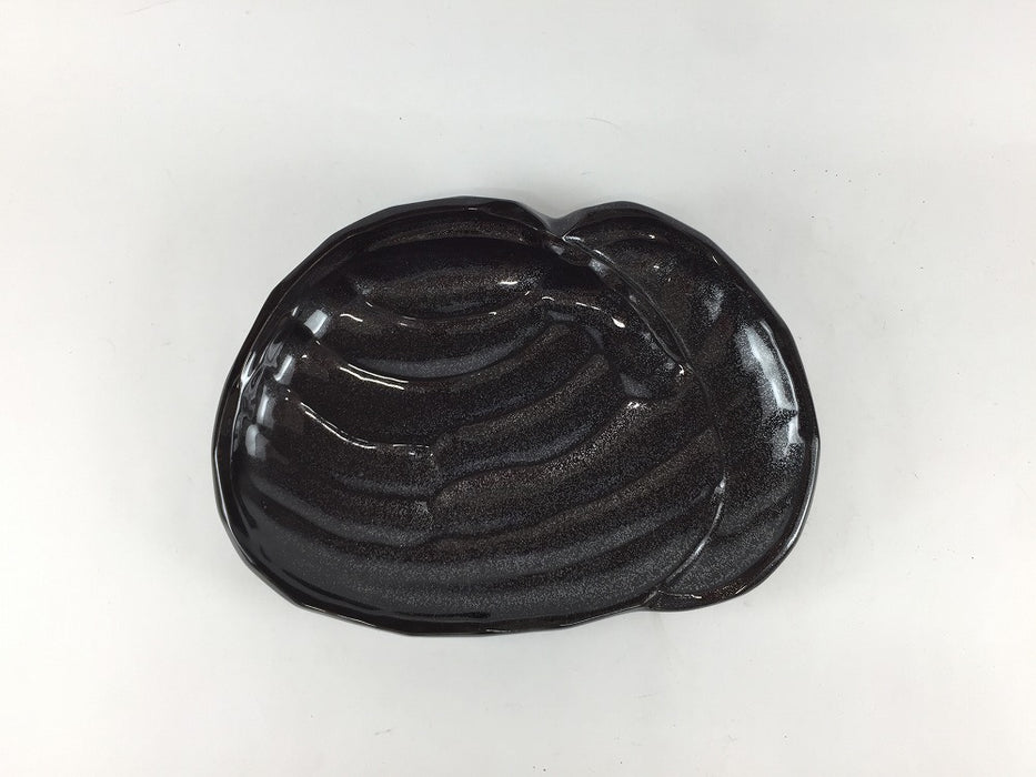 【SALE】貝型銘々皿　18cm　有田焼【訳あり】