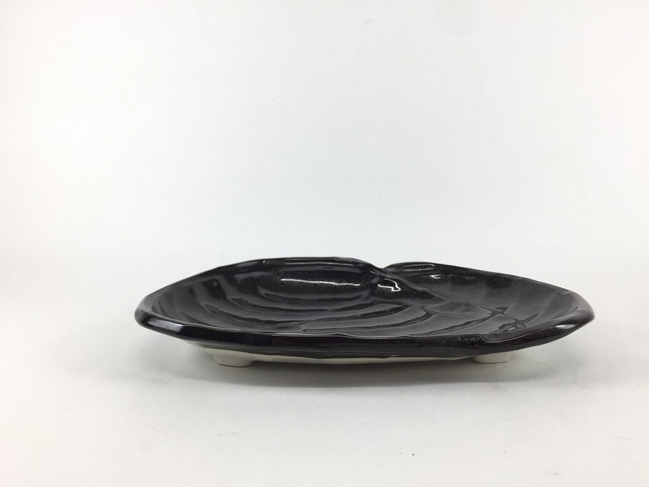 【SALE】貝型銘々皿　18cm　有田焼【訳あり】