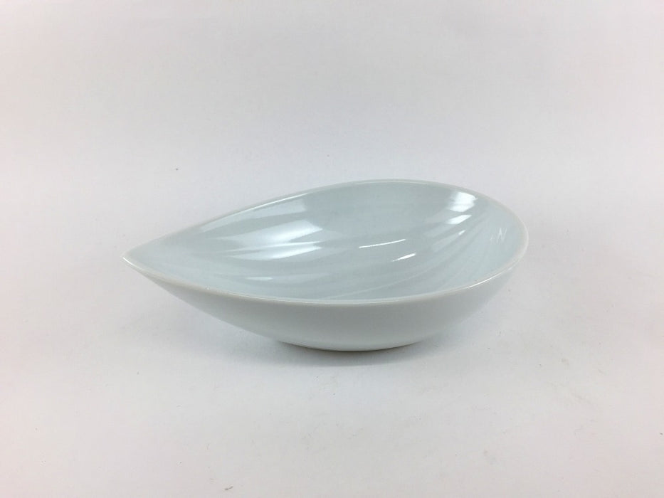 【1個価格】笹小鉢　(白磁/赤/緑/青磁/黄)　14cm　波佐見焼 (j.R)