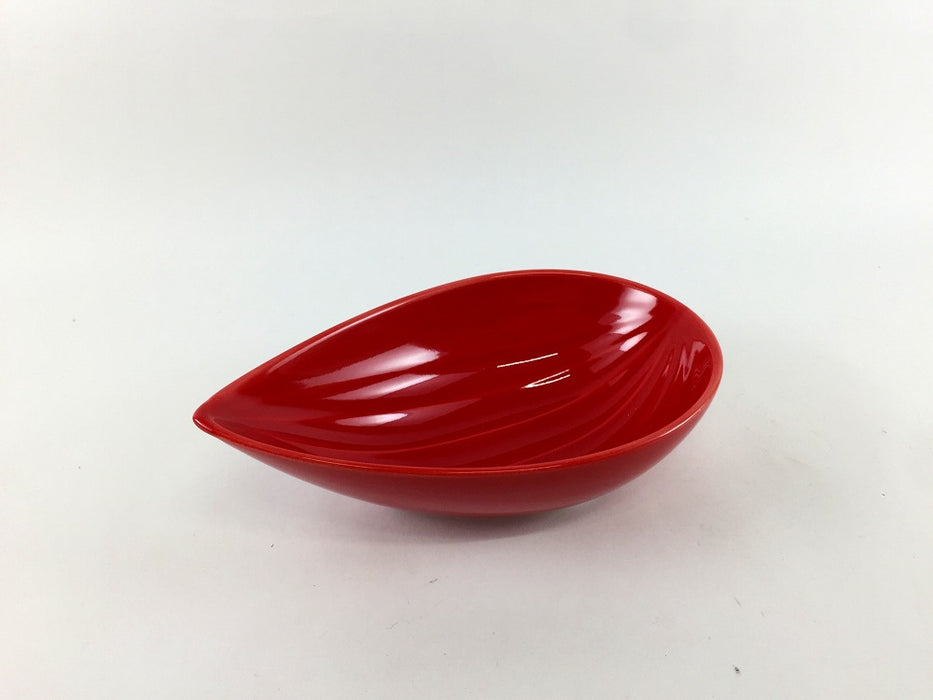 【SALE】笹小鉢　赤(A/B/C/D/E/F)　14cm　波佐見焼 【訳あり】