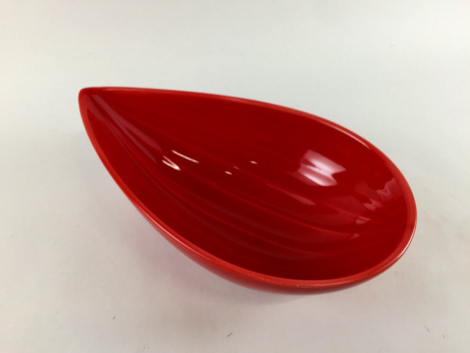 【SALE】笹小鉢　赤(A/B/C/D/E/F)　14cm　波佐見焼 【訳あり】