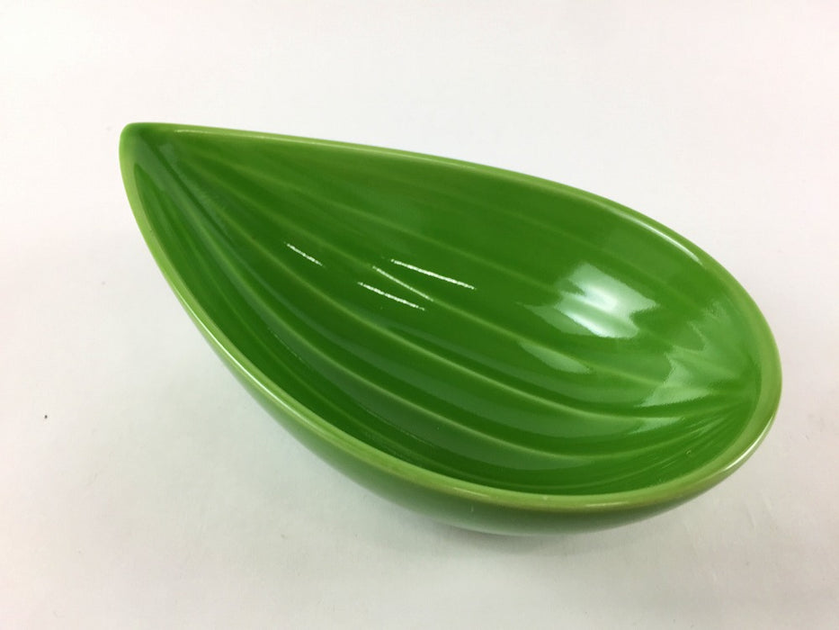 【SALE】笹小鉢　緑(A/B/C/D/E)　14cm　波佐見焼 【訳あり】