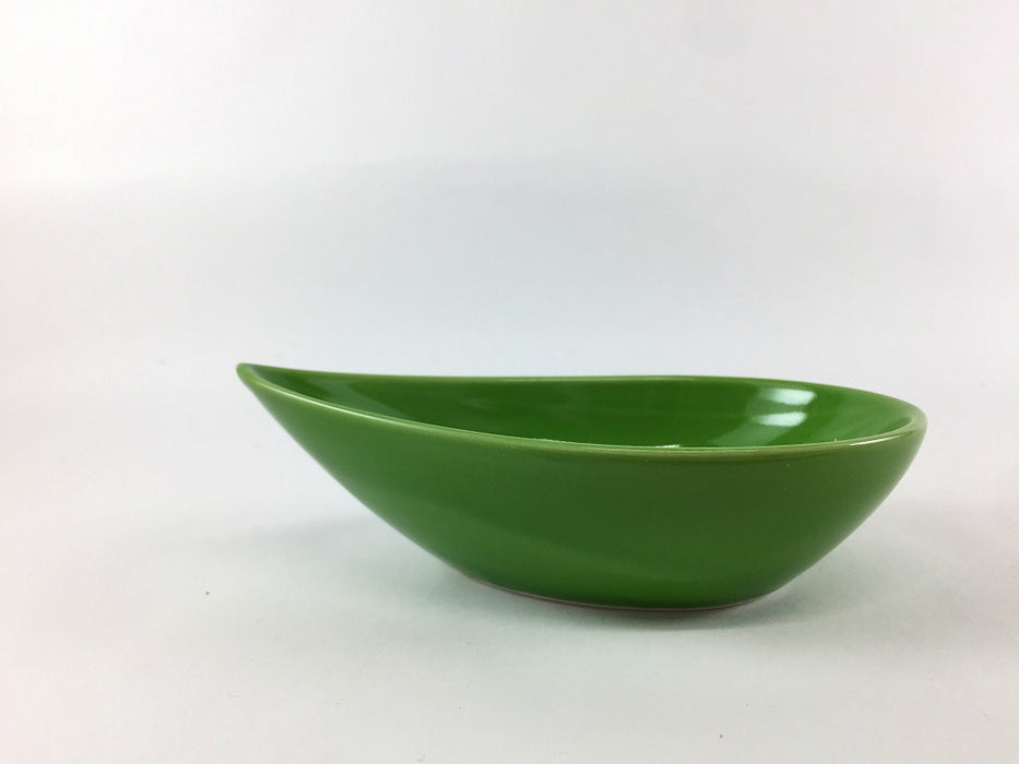 【SALE】笹小鉢　緑(A/B/C/D/E)　14cm　波佐見焼 【訳あり】