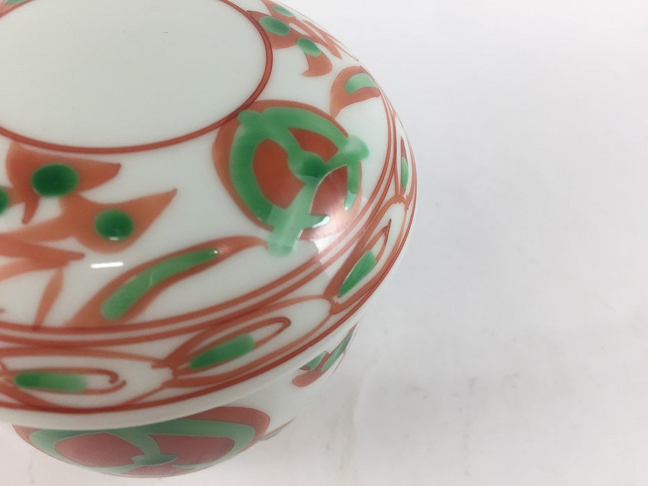 【SALE】丸蒸し　丸万歴　9cm　有田焼【訳あり】