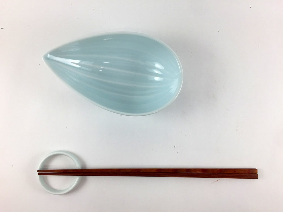 【SALE】笹小鉢　青磁(A/B/C)　14cm　波佐見焼 【訳あり】