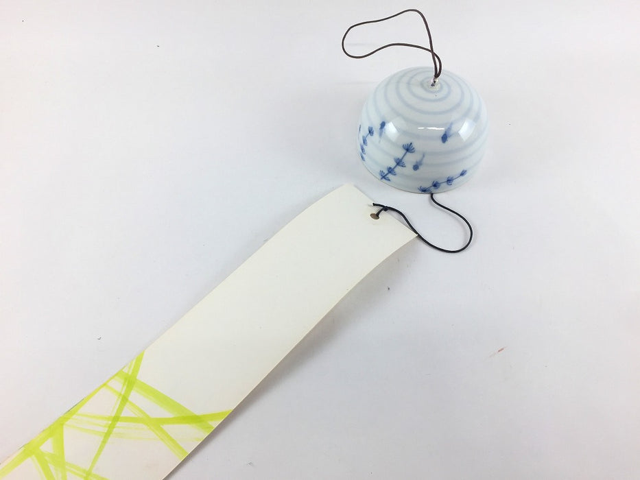 【SALE】風鈴　(すいか/めだか/ひまわり/うさぎ/うちわ)　有田焼【1個価格】