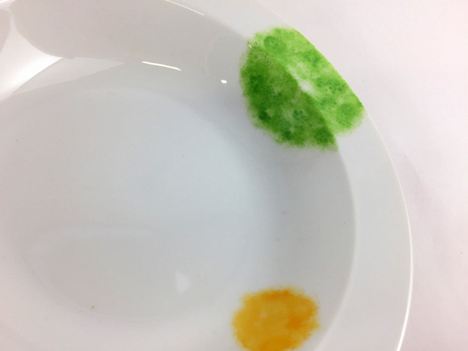 【SALE】リム21cm浅鉢　色玉　21cm　有田焼【訳あり】