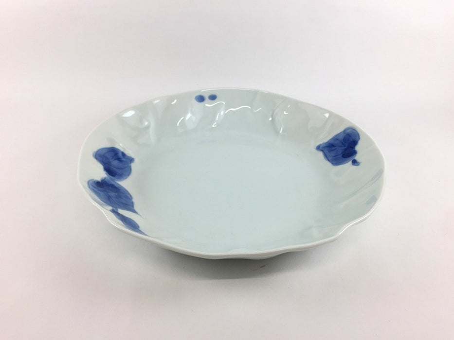 【SALE】パスタ皿　だみ葉　21.5cm　波佐見焼【訳あり】