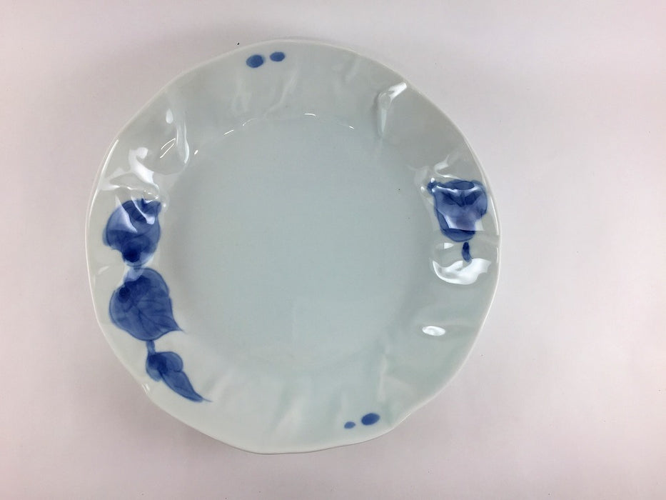 【SALE】パスタ皿　だみ葉　21.5cm　波佐見焼【訳あり】