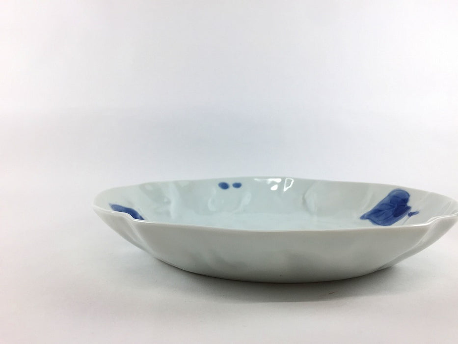 【SALE】パスタ皿　だみ葉　21.5cm　波佐見焼【訳あり】