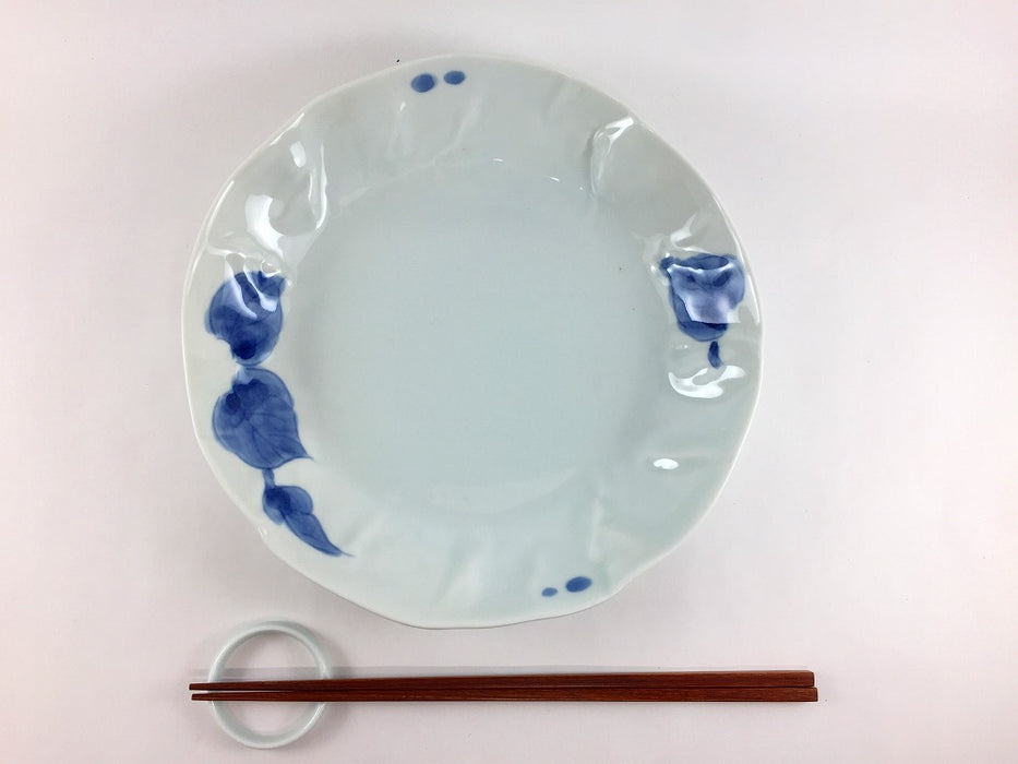 【SALE】パスタ皿　だみ葉　21.5cm　波佐見焼【訳あり】