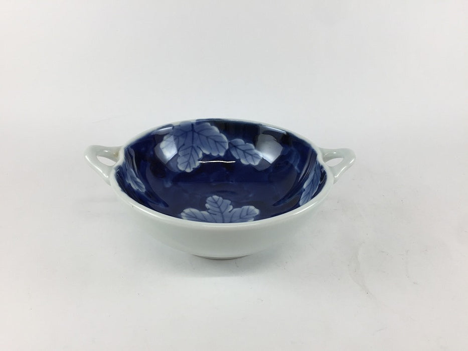 【SALE】木の葉耳付小鉢　15m　有田焼【訳あり】
