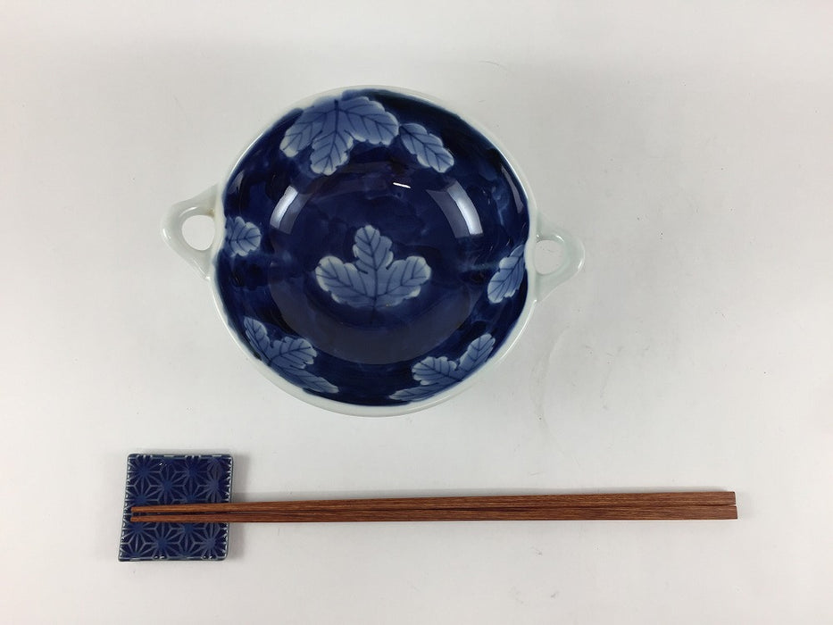 【SALE】木の葉耳付小鉢　15m　有田焼【訳あり】