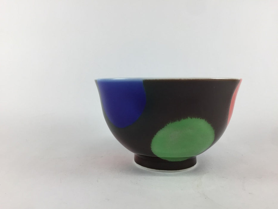 【SALE】チョコマーブル白11ボール　11cm　有田焼【訳あり】
