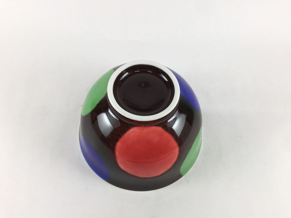 【SALE】チョコマーブル白11ボール　11cm　有田焼【訳あり】