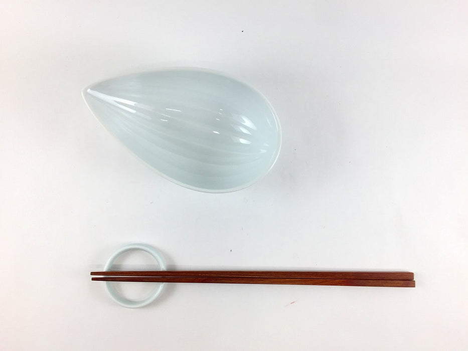 【SALE】笹小鉢　白磁(A/B/C/D/E/F/G/H)　14cm　波佐見焼 【訳あり】