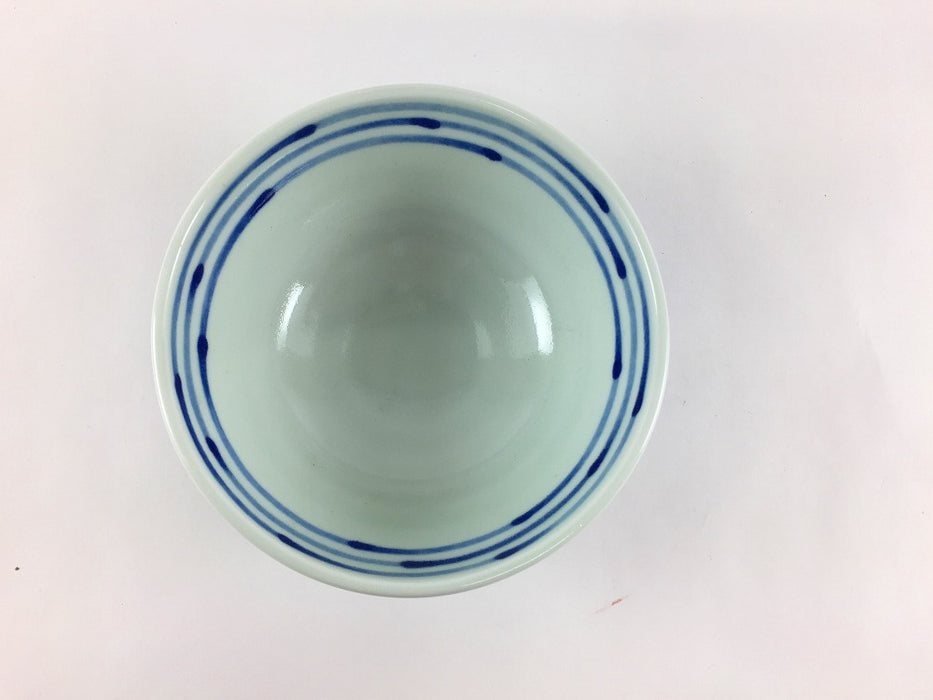 【SALE】波茶漬和染ライン　12cm　波佐見焼【訳あり】