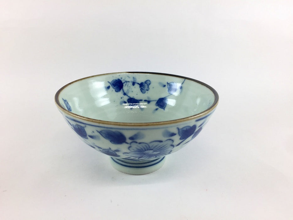 【SALE】うず高台茶付　京染唐草　11cm　波佐見焼【訳あり】