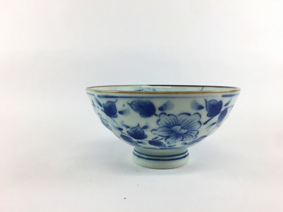 【SALE】うず高台茶付　京染唐草　11cm　波佐見焼【訳あり】