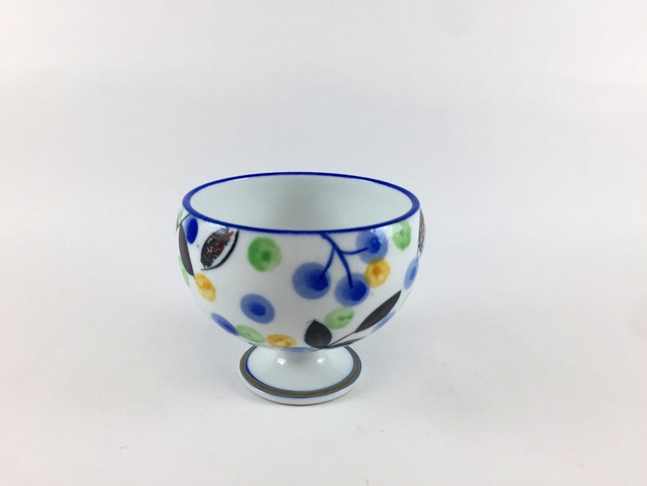 【SALE】丸高小付　木葉/玉実　8cm　有田焼【訳あり】