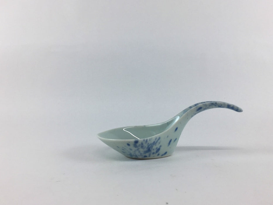 【SALE】Yレンゲ　吹墨　12cm　有田焼【訳あり】