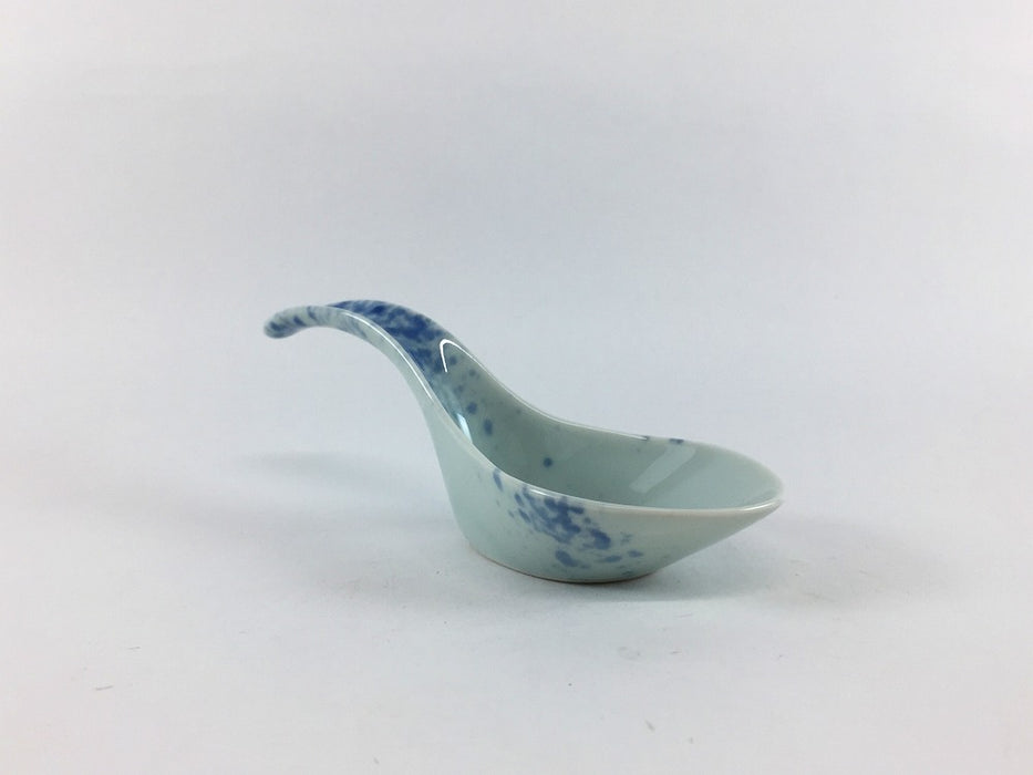 【SALE】Yレンゲ　吹墨　12cm　有田焼【訳あり】