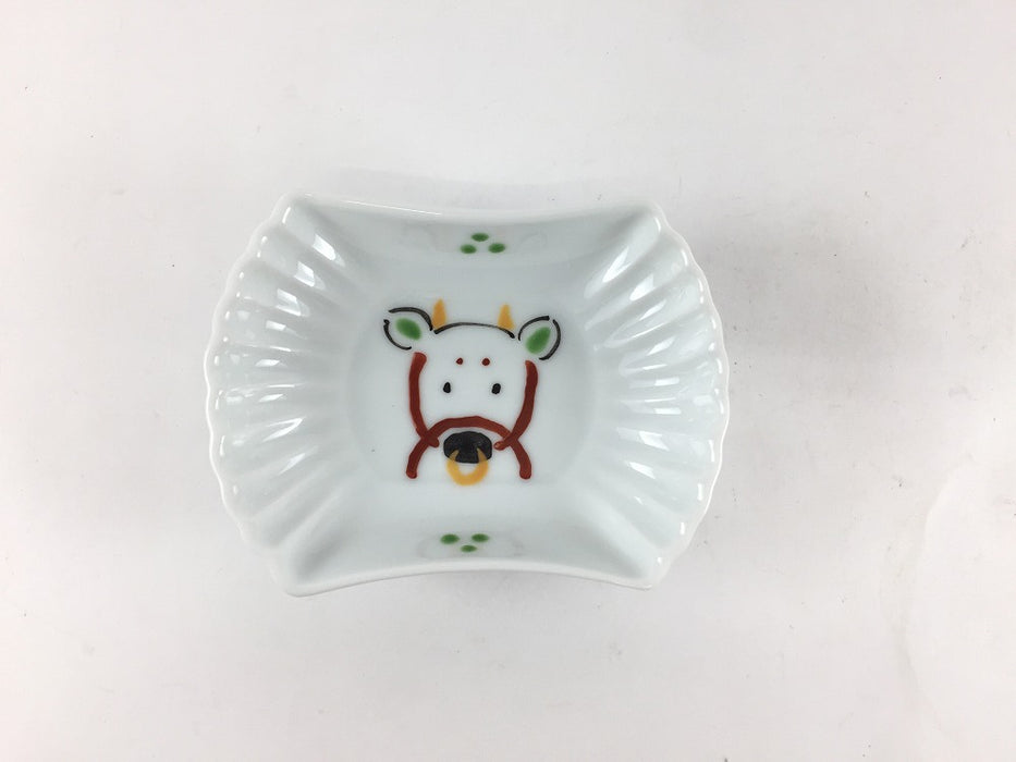 変形豆鉢　十二支(12種類)　9cm　伊万里焼(j.R)