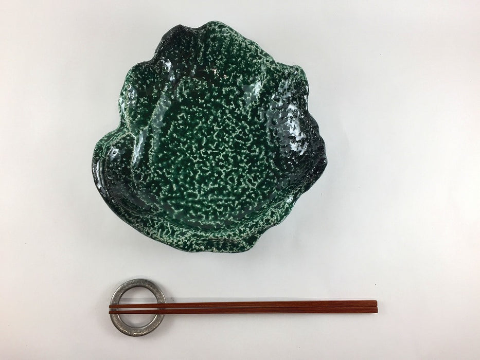 【SALE】織部貝鉢　20cm　有田焼【訳あり】