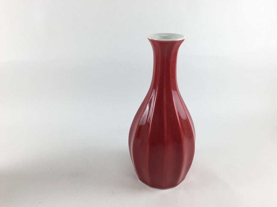 200ccシノギ徳利　(青白/赤)　H15cm　有田焼聖陶苑(j.R)