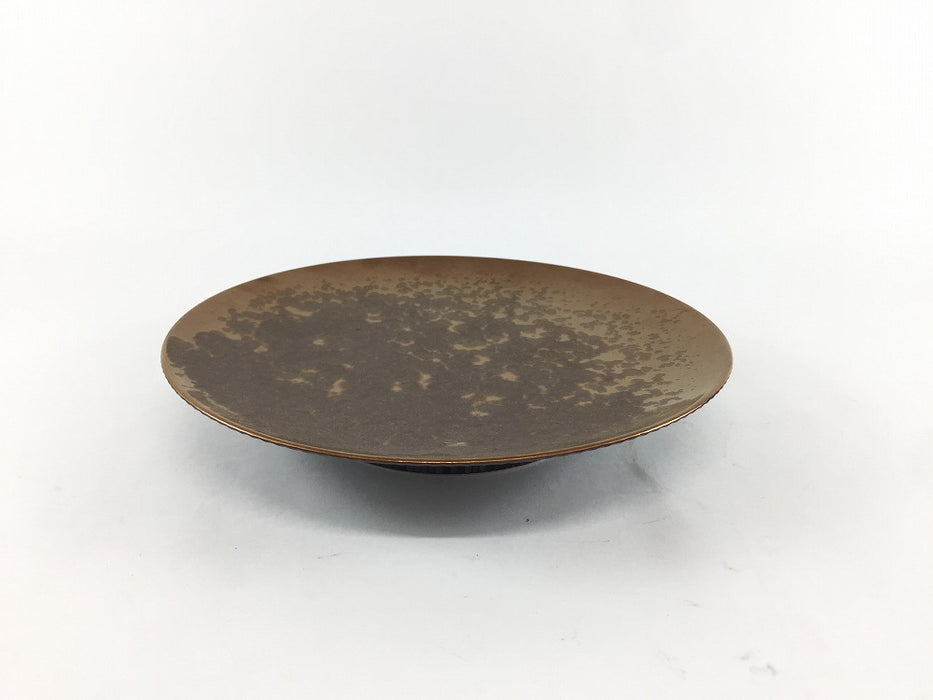 【SALE】165鎬高皿　金結晶　16.5cm　有田焼【訳あり】
