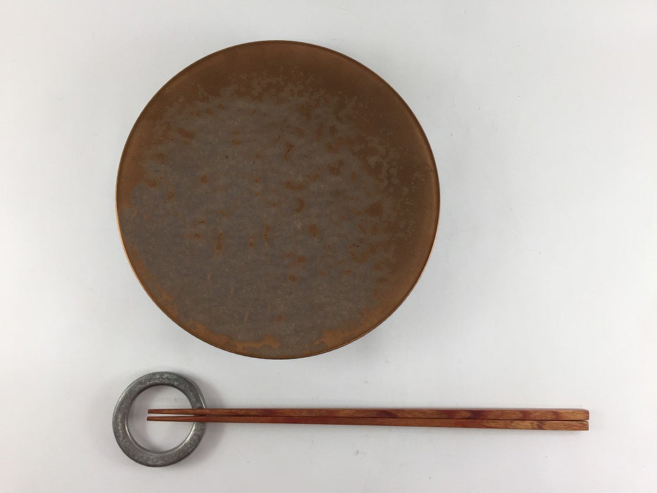 【SALE】165鎬高皿　金結晶　16.5cm　有田焼【訳あり】