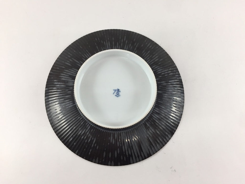 【SALE】165鎬高皿　金結晶　16.5cm　有田焼【訳あり】